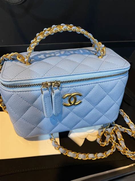 chanel 22s blue